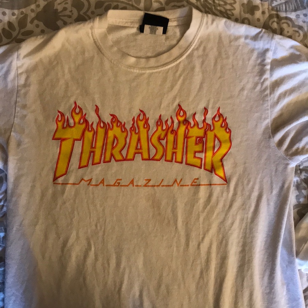 thrasher shirt !!
